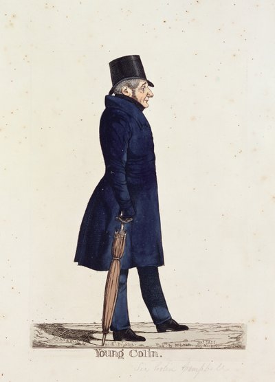 Junger Colin, 1827 von Richard Dighton